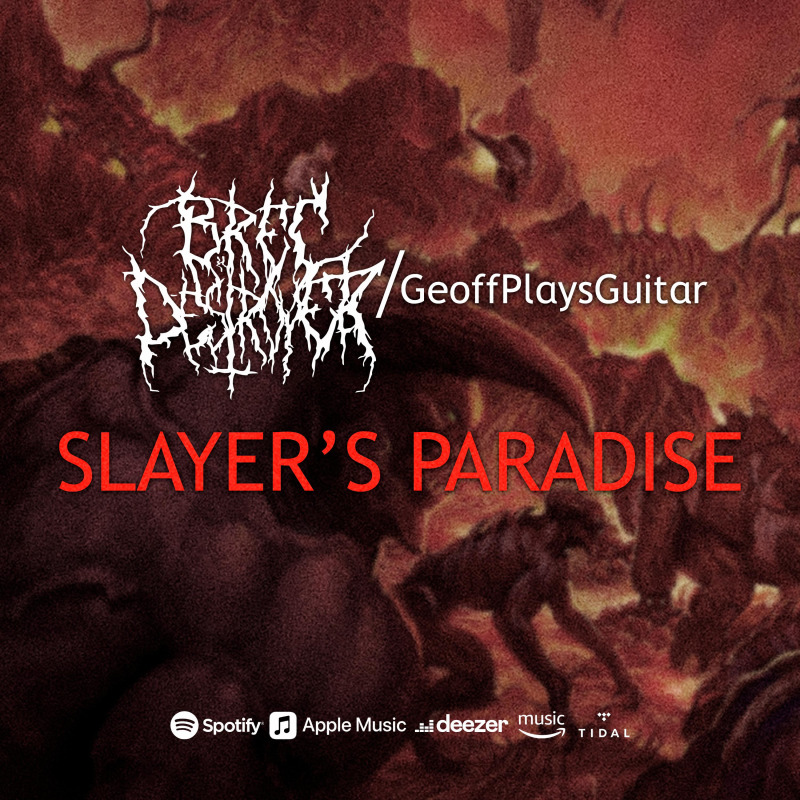 Slayer's Paradise, single cover art